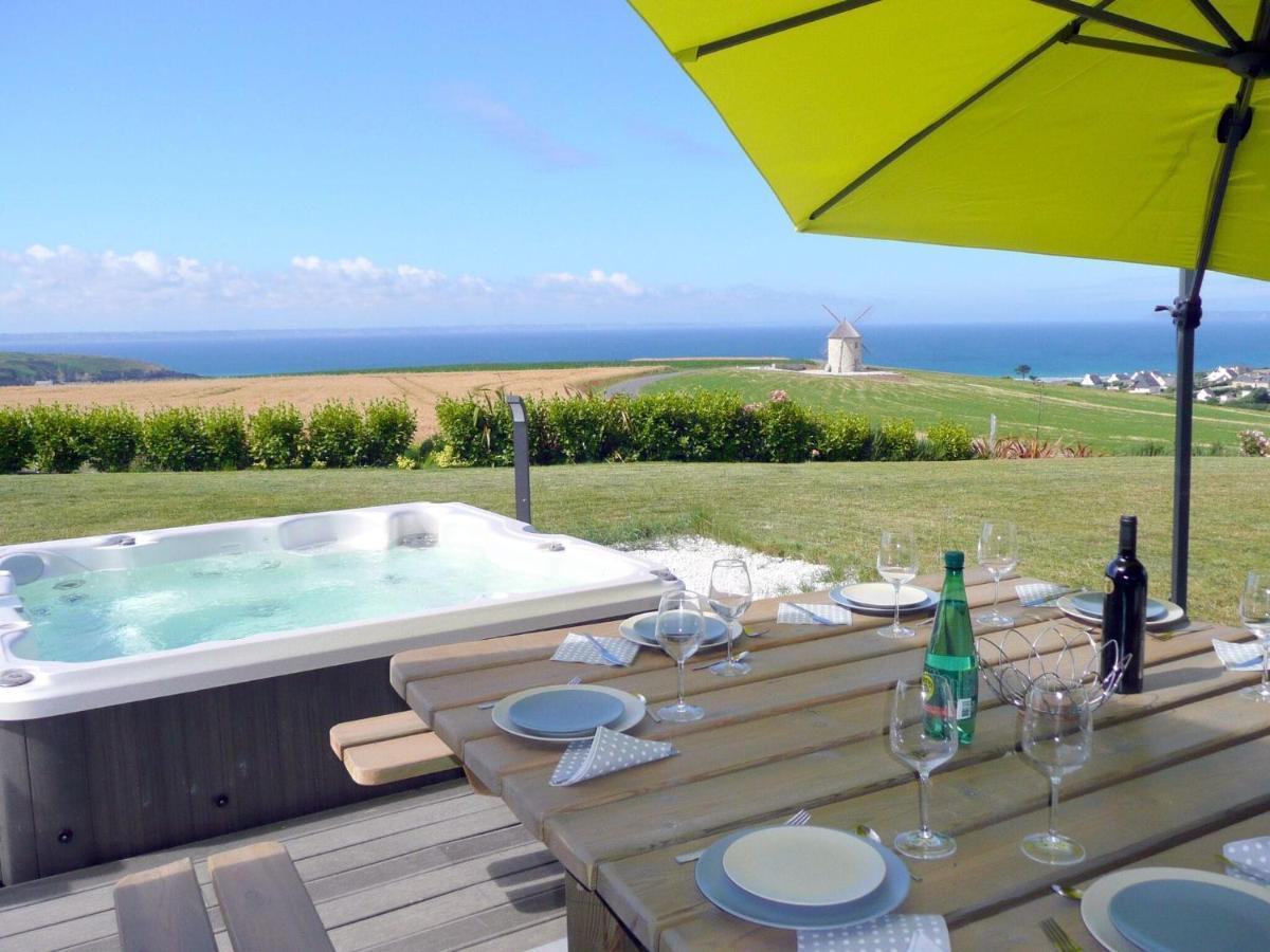 Panoramic Sea View And Jacuzzi, Premium, Telgruc-Sur-Mer Luaran gambar